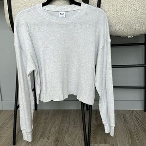 Aritzia TNA Waffle Longsleeve